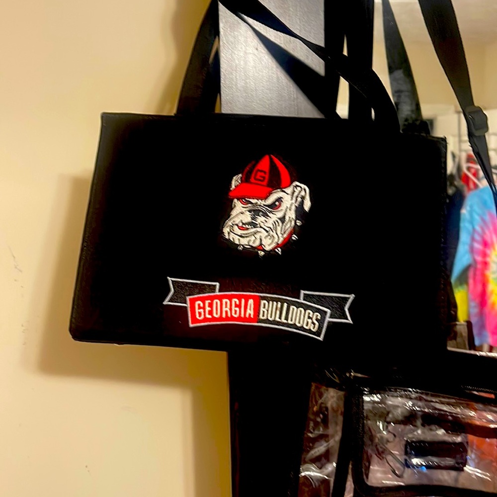 Georgia bulldogs purse supper cute excellent condition